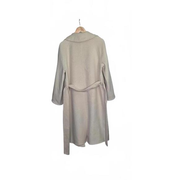 Dissh Matilda Wool Felt Coat Color Bone Size Medium - Picture 4 of 6